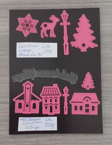 Marianne design Kerst stansmallen. beschikbaar voor biedingen