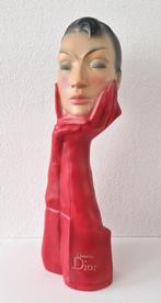 Vintage Christian Dior rode mannequin reclame display, 1960, Antiek en Kunst, Ophalen of Verzenden