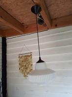 Vintage retro hanglamp Louis Kalff Philips Design jaren 50., Huis en Inrichting, Lampen | Hanglampen, Ophalen of Verzenden, Gebruikt