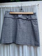 Leuk kort rokje ruitje zgan, Kleding | Dames, Rokken, Maat 38/40 (M), WE, Zwart, Ophalen of Verzenden
