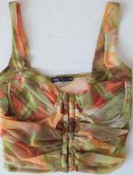 Zara Floral Chiffon Tank Top, Overige kleuren, Zara, Ophalen of Verzenden, Zo goed als nieuw