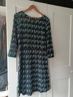 Tante Betsy jurk parkieten xl, Kleding | Dames, Jurken, Ophalen of Verzenden, Gedragen, Maat 46/48 (XL) of groter, Knielengte