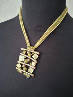 Fantasie Ketting met Hanger - Verstelbaar, Overige materialen, Ophalen of Verzenden, Groen, Gebruikt
