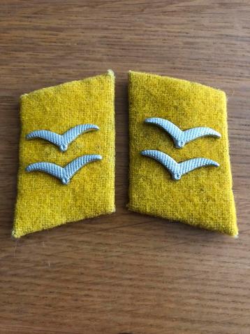 WW2 Luftwaffe unterfeldwebel kragenspiegel beschikbaar voor biedingen