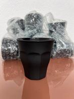 Duralex Picardie Zwarte Tumblers 9cl - 13 stuks, Glas of Glazen, Nieuw, Ophalen of Verzenden, Glas