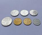 Italiaanse munten 5 20 50 100 Lire Italië, Ophalen of Verzenden, Italië, Setje
