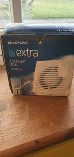 Europlast extra exhaust fan 100mm, afzuiging badkamer, Ophalen of Verzenden, Nieuw, Douche