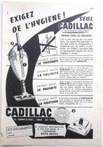 3 vintage advertenties reclames Cadillac stofzuiger 1958-59, Verzamelen, Merken en Reclamevoorwerpen, Verzenden, Gebruikt, Overige typen