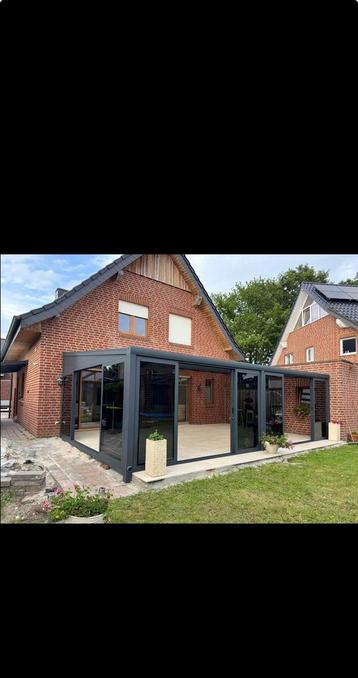 Veranda/glazenschuifwanden/overkapping beschikbaar voor biedingen