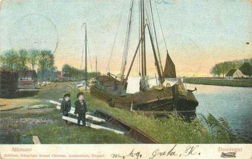 (301-062-007) Alkmaar Doodegat, Verzamelen, Ansichtkaarten | Nederland, Noord-Holland, Verzenden