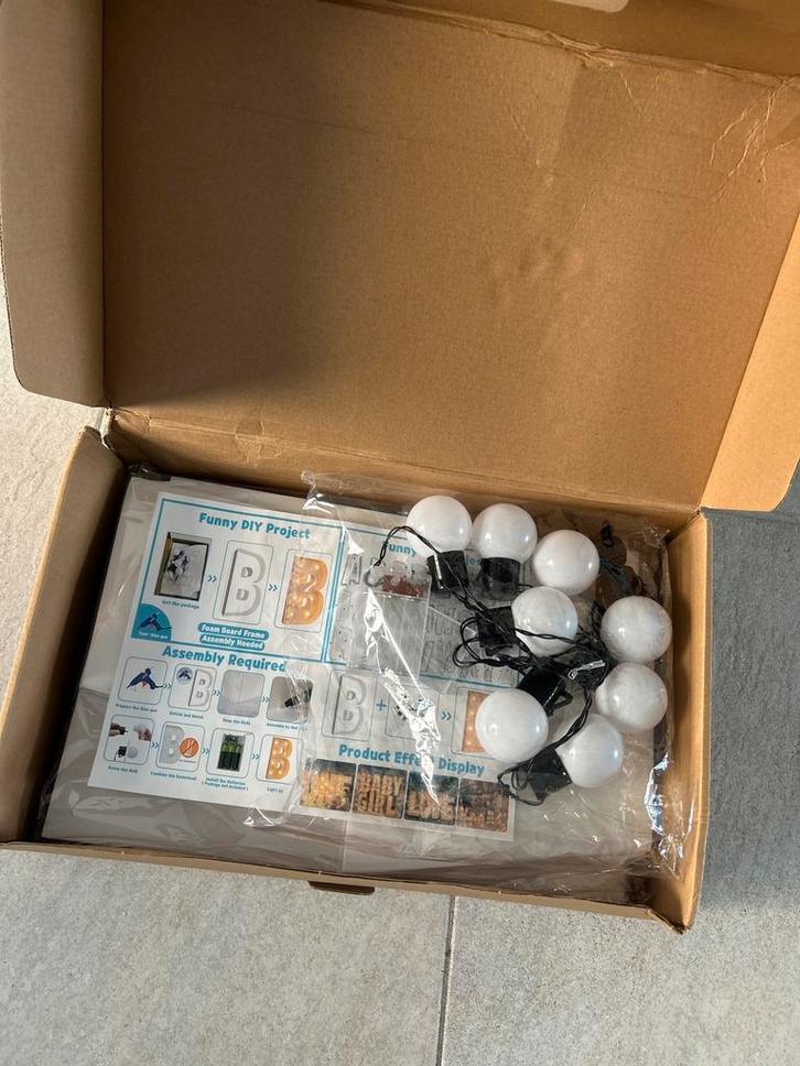 Love letters verlichting, Hobby en Vrije tijd, Feestartikelen, Nieuw, Ophalen of Verzenden