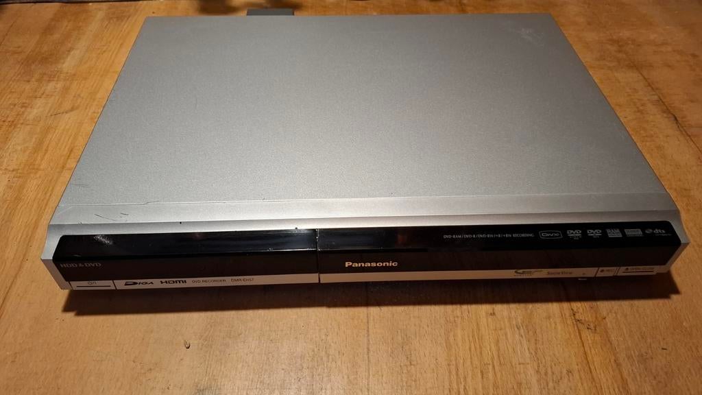 DVD HDD recorder hdmi Panasonic DMR EH57, Gebruikt, Panasonic, Met harddisk, Dvd-recorder