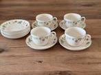 Wedgwood Raspberry 4 kop en schotel en nog losse scholeltjes, Huis en Inrichting, Keuken | Servies, Ophalen of Verzenden, Zo goed als nieuw