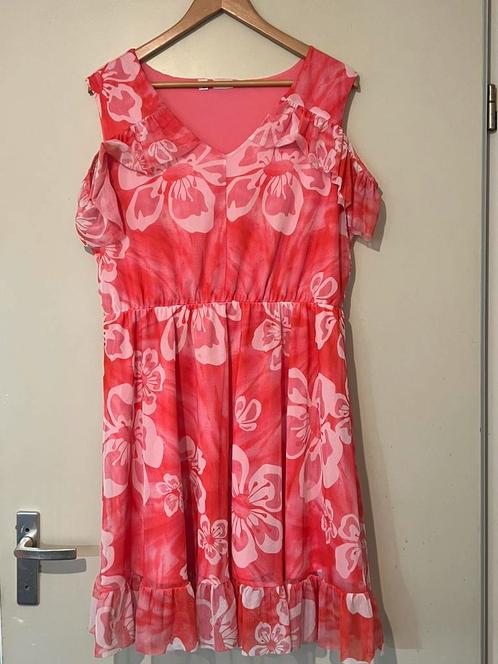 Jurk l, Kleding | Dames, Jurken, Zo goed als nieuw, Maat 42/44 (L), Roze, Ophalen of Verzenden
