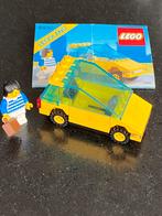 Vintage Lego Legoland 6530 auto + popje 1990 met boekje, Ophalen of Verzenden, Gebruikt
