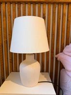 2 stuks Trendy Tafellampen Ecru Keramiek, Ophalen, Zo goed als nieuw, Scandinavisch, japandi, Minder dan 100 cm