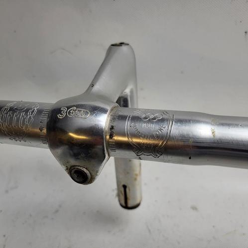 3ttt stuurpen 70 mm vintage met 40 cm stuurbocht, Fietsen en Brommers, Fietsonderdelen, Gebruikt, Racefiets, Stuur, Ophalen of Verzenden