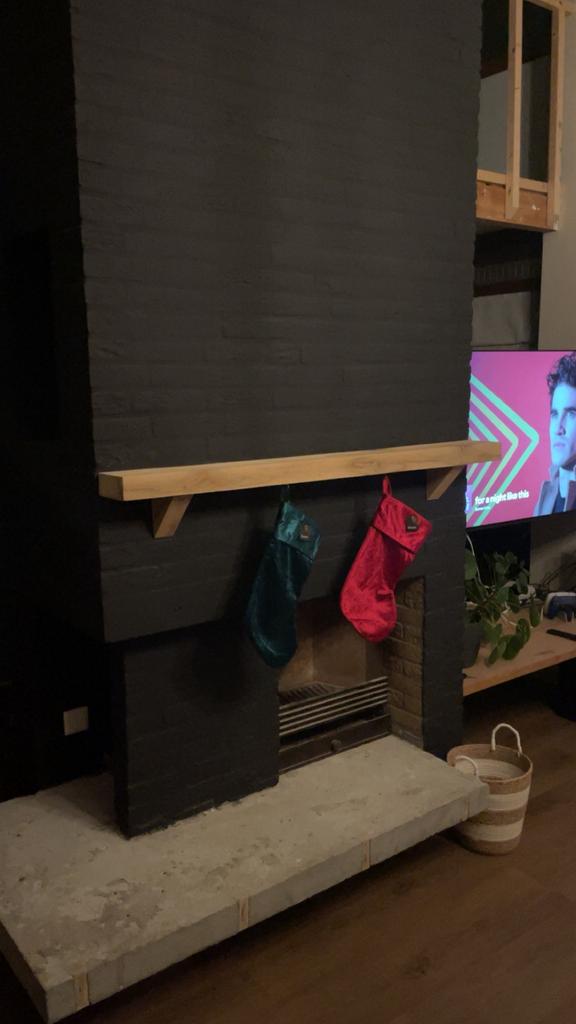 Massief eiken wandplank, Huis en Inrichting, Ophalen, Nieuw