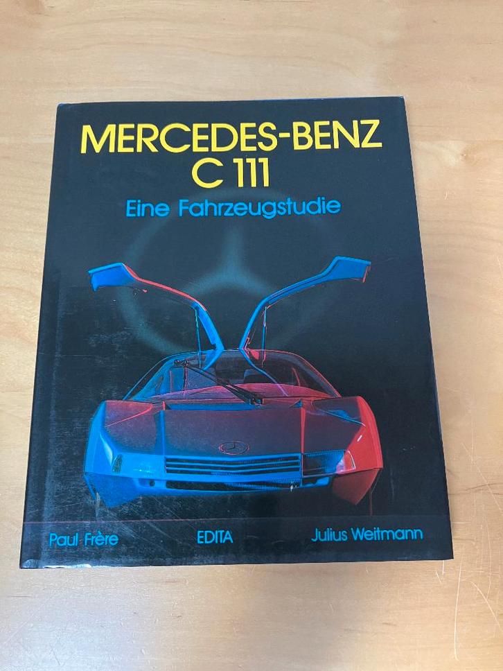 Boek Mercedes-Benz C 111, originele Duitse uitgave van 1981, Boeken, Auto's | Boeken, Zo goed als nieuw, Mercedes, Ophalen of Verzenden