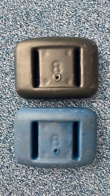 Geplastificeerd lood 2 stuks totaal 7,5 kg beschikbaar voor biedingen