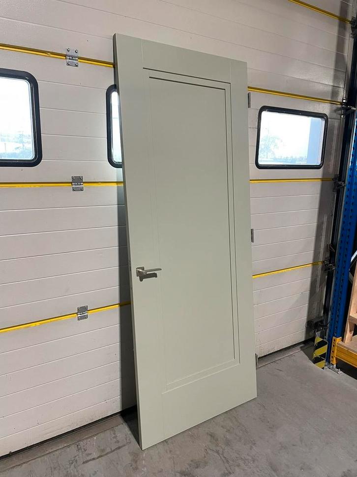 Prachtige Houten Binnendeur 231,5x93cm Incl. Beslag, Doe-het-zelf en Verbouw, Deuren en Horren, Zo goed als nieuw, Binnendeur