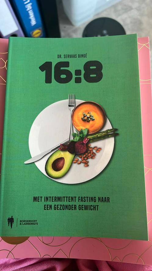 Servaas Bingé - 16:8 met intermittend fasting naar gezond, Boeken, Gezondheid, Dieet en Voeding, Zo goed als nieuw, Dieet en Voeding