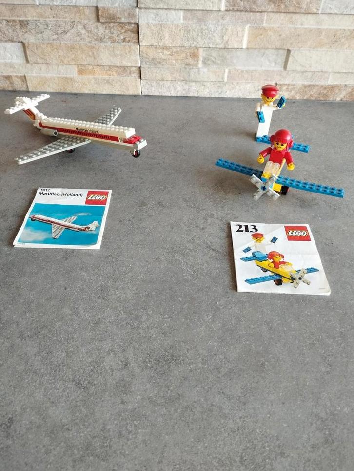Lego Martinair vliegtuig en Airplane Ride vintage!!, Kinderen en Baby's, Speelgoed | Duplo en Lego, Zo goed als nieuw, Ophalen of Verzenden