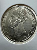 1 gulden 1844 Willem II, Ophalen, 1 gulden, Zilver, Losse munt
