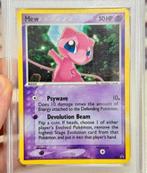 2006 POKEMON #040 MEW-HOLO BLACK STAR PROMOS psa-6 grade, Ophalen of Verzenden, Zo goed als nieuw, Losse kaart, Foil