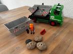 Playmobil Vrachtwagen / Containerdienst – Met Keien, Ophalen, Zo goed als nieuw, Complete set