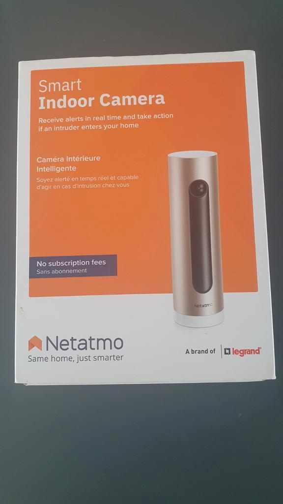 Netatmo Smart Indoor Camera - In originele doos!, Audio, Tv en Foto, Videobewaking, Zo goed als nieuw, Binnencamera, Ophalen of Verzenden