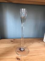 Glazen kandelaar kaars glas transparant, Overige materialen, Gebruikt, Overige kleuren, 25 tot 50 cm