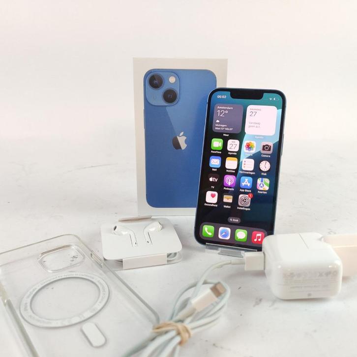 Apple iPhone 13 mini 128Gb || iOS 26 || 86% || nu €299.99, Telecommunicatie, Mobiele telefoons | Hoesjes en Frontjes | Apple iPhone
