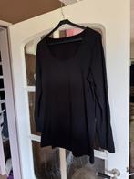 Zgan zwart lang shirt mt 46, Ophalen of Verzenden, Zo goed als nieuw, Zwart, Shirt of Top
