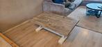 Vintage houten salontafel gratis afhalen, Ophalen of Verzenden