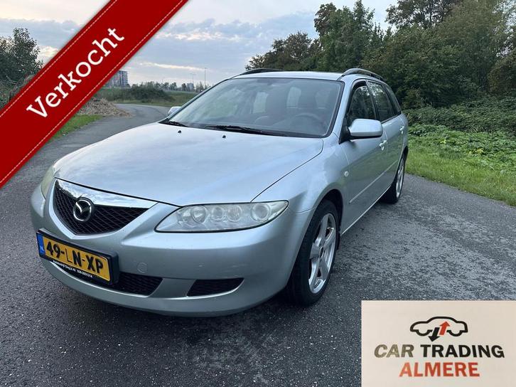 Mazda 6 Sportbreak 1.8i Exclusive APK 7/26, Auto's, Mazda, Bedrijf, 6 sportbreak, ABS, Airbags, Airconditioning, Alarm, Boordcomputer