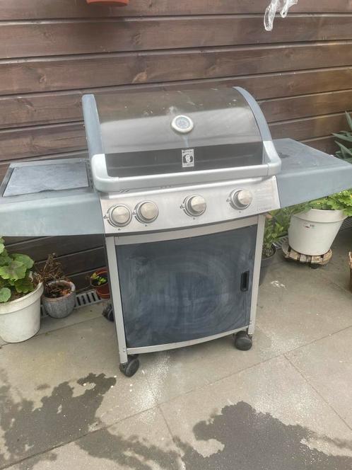 Crown Gasbarbecue - 4 Branders + Zijbrander, Tuin en Terras, Gasbarbecues, Gebruikt, Ophalen of Verzenden