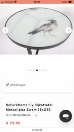 Be pure home bijzettafel zgan, Ophalen, Minder dan 55 cm, Rond, Zo goed als nieuw