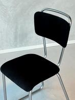 Gispen 114 PTT eettafelstoel vintage design buisframe stoel, Gebruikt, Vintage, Ophalen of Verzenden, Metaal