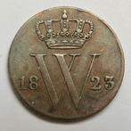 Halve cent 1823 Brussel. Zfr., Ophalen of Verzenden, Koning Willem I, Overige waardes, Losse munt