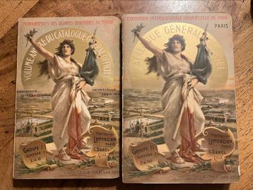 Catalogus wereldtentoonstelling 1900 Parijs beschikbaar voor biedingen
