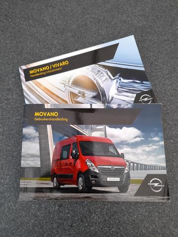 Handleiding/instructieboekje Opel Movano modeljaar 2011/2016 beschikbaar voor biedingen