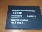 Elektrozugbaukombinat Podem Garbrovo Bulgarien, Ophalen of Verzenden, Gelezen