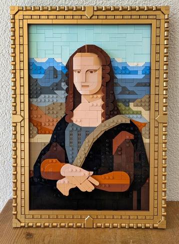 Lego Art: Mona Lisa (31213) beschikbaar voor biedingen