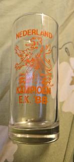Voetbal Oranje  met uitslagen bierglas kampioenschap 1988, Maat XL, Ophalen of Verzenden, Gebruikt, Overige typen