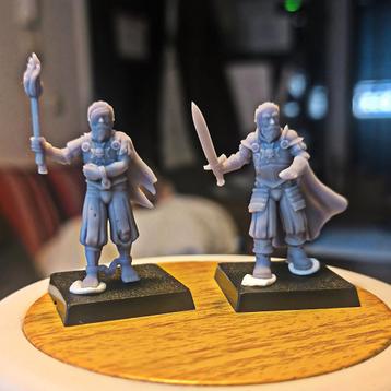 Dungeons & Dragons, D&D, HeroQuest, miniature BossSir Ragnor beschikbaar voor biedingen