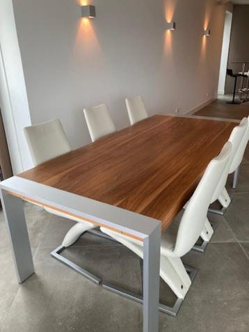  Rolf Benz eetkamertafel + 6 eetkamerstoelen RB 7800 beschikbaar voor biedingen