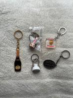 Set van 5 reclame sleutelhangers:, ?, Zo goed als nieuw, Merk, ?