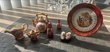Veritable porcelaine OR Limoges beschikbaar voor biedingen