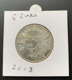 5 Euro 2003 Beatrix munten Nederland, Koningin Beatrix, Zilver, Euro's, Ophalen of Verzenden